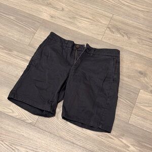 Katin Men's Black Flat Front Shorts